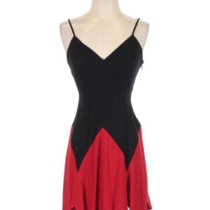 Moschino Vintage Iconic Heart Mini Dress 1990s Size 10 Fran Fine